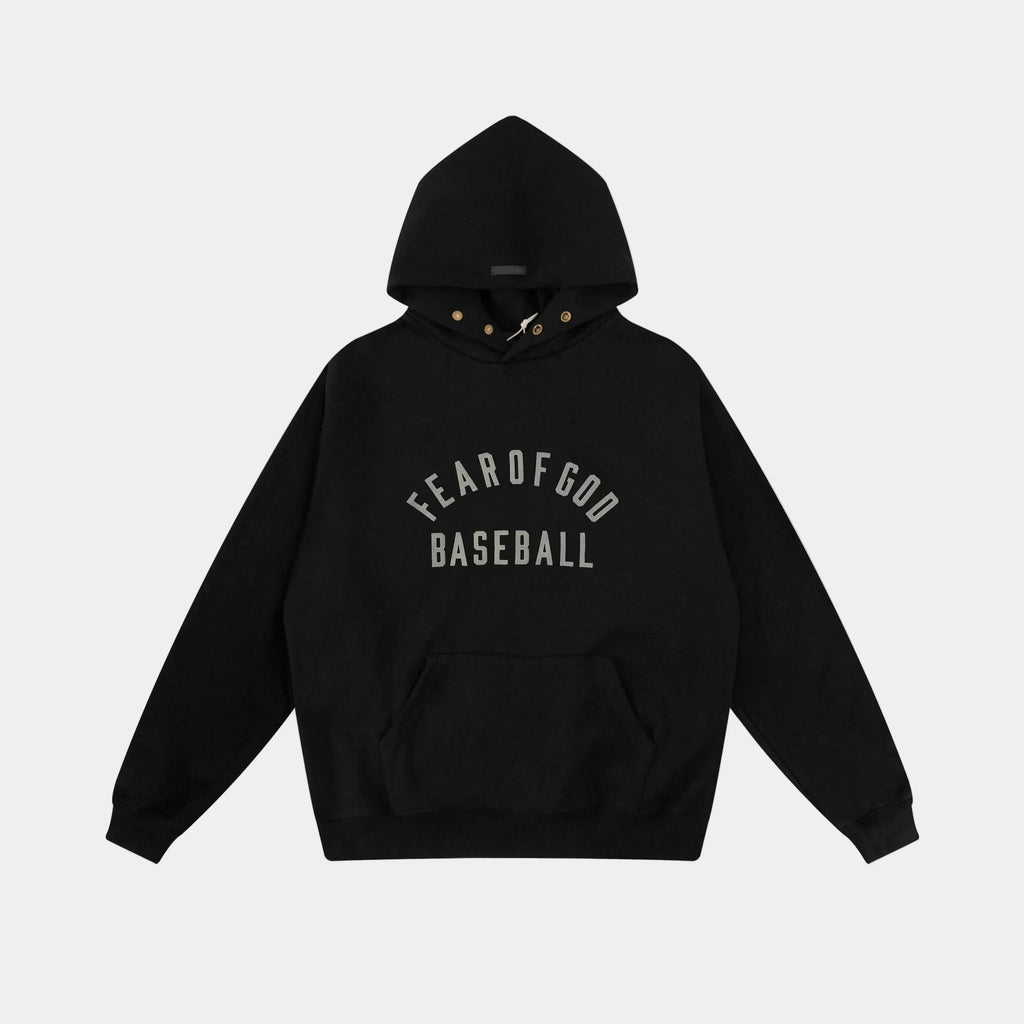 Essentials Black Street Hoodie – Fear of God