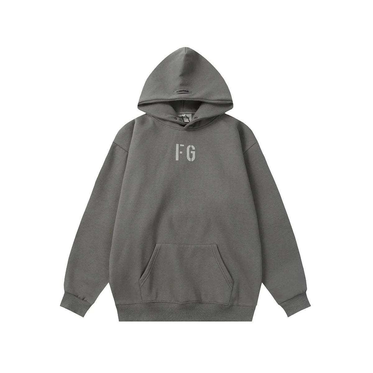 Fear of God ESSENTIALS FG Grey Hoodie