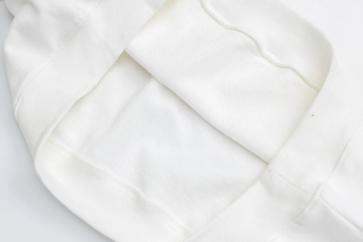 Fear of God Essentials White Hoodie | Clean White Pullover Essentials Hoodie