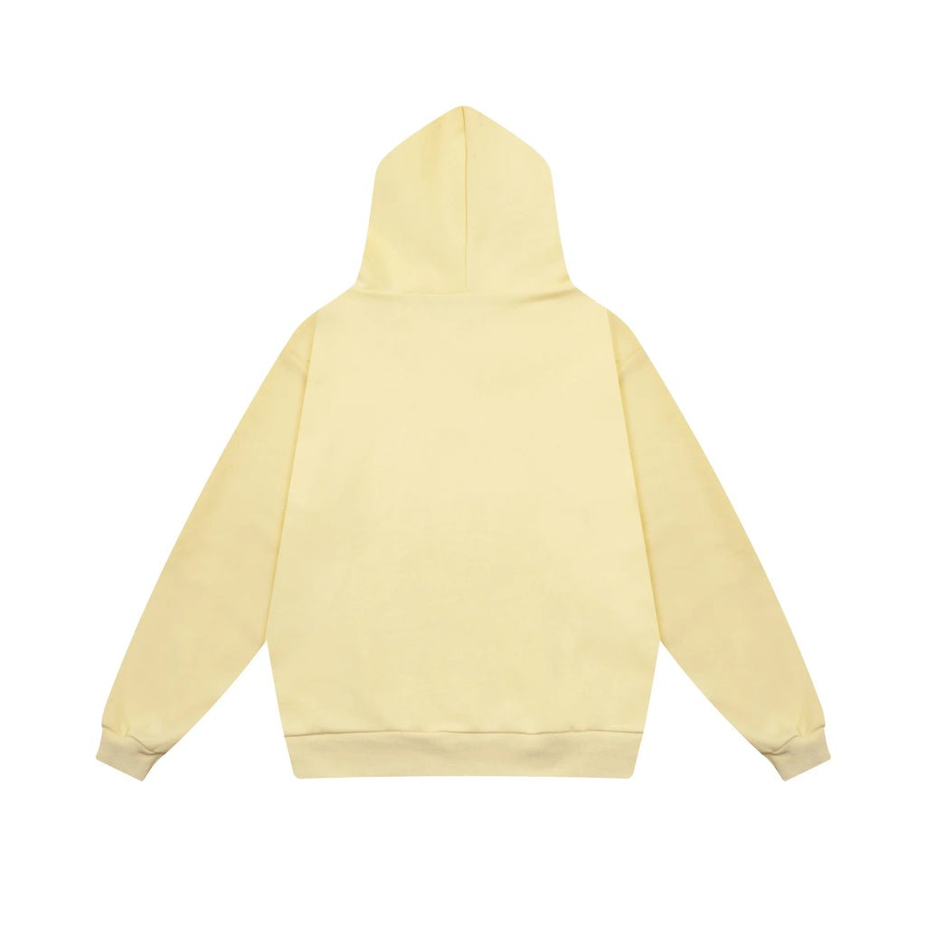 Essentials Garden Yellow Black Bar Hoodie – Fear of God
