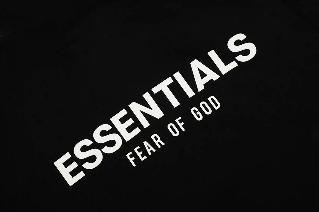 Fear of God ESSENTIALS Black Hoodie