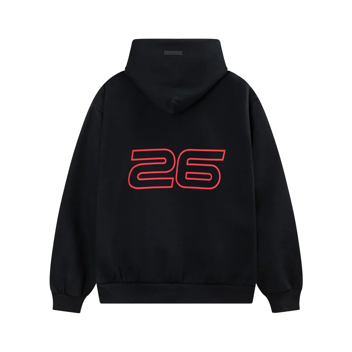 Fear of God ESSENTIALS Black Hoodie SS26