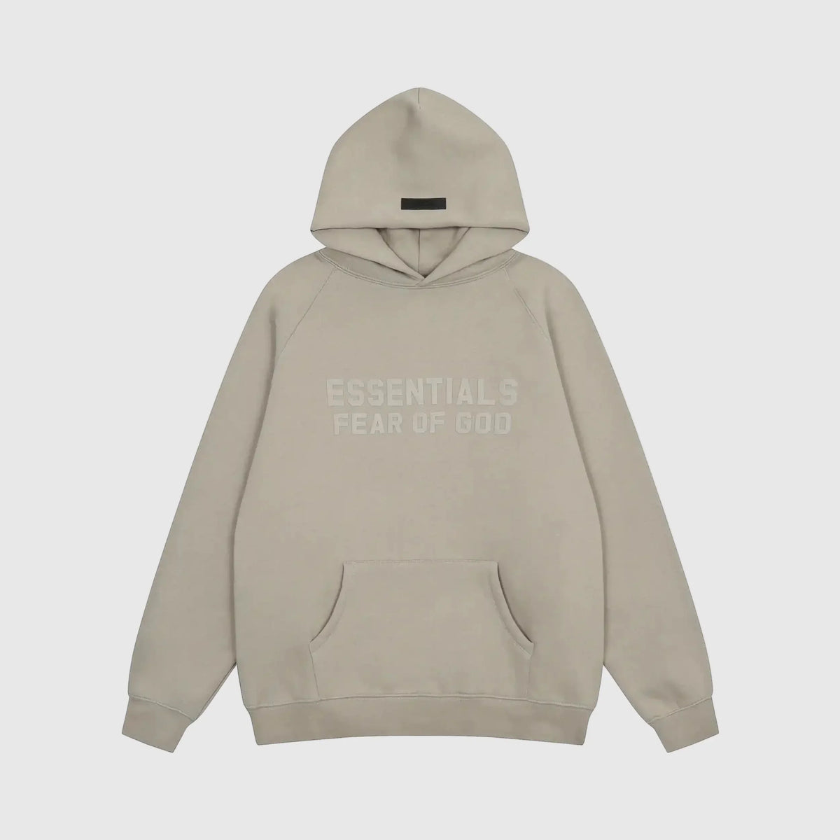 Essentials Heathered Grey Hoodie – Fear of God