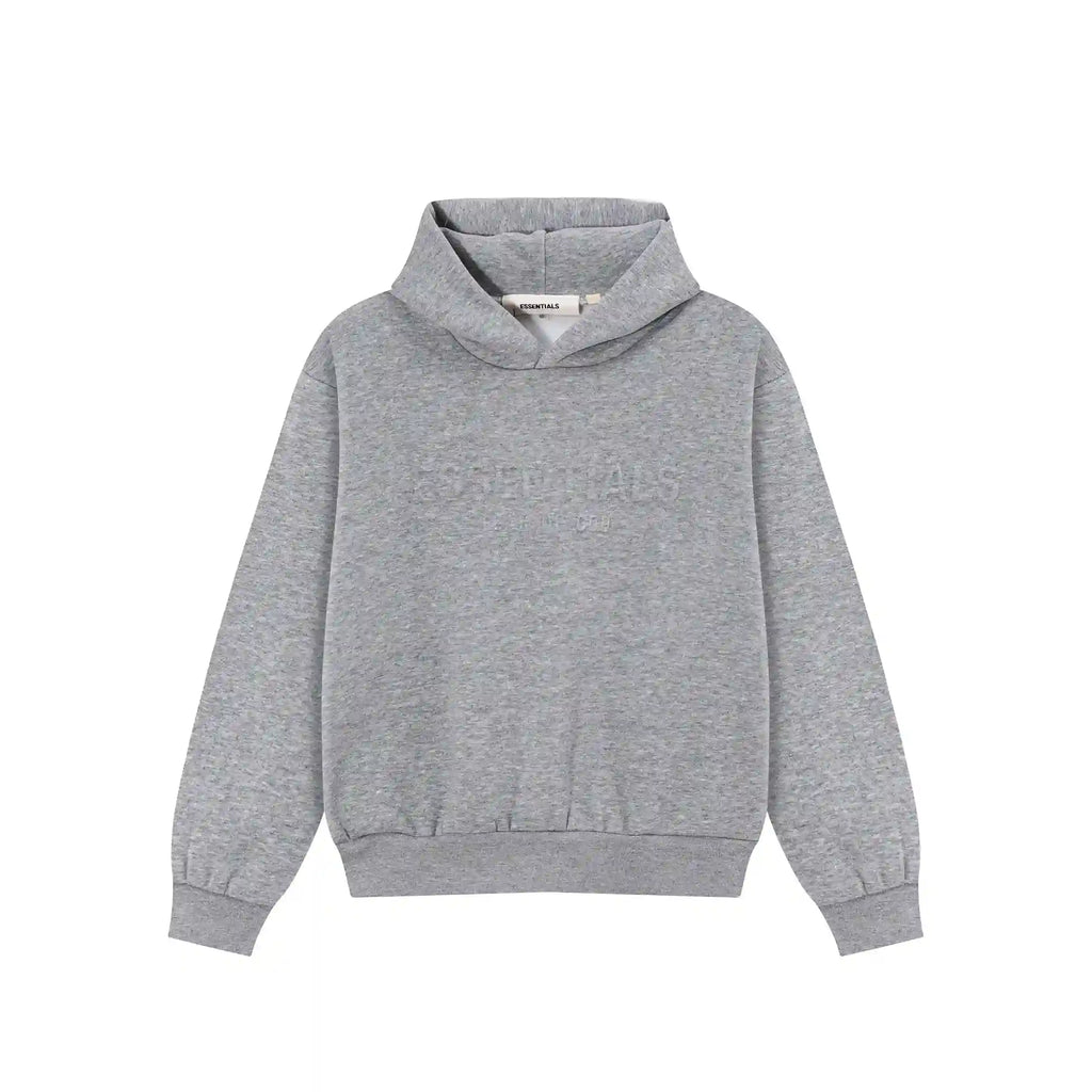 Fear of God Essentials Dark Oatmeal Hoodie | Rich Neutral Essentials Hoodie
