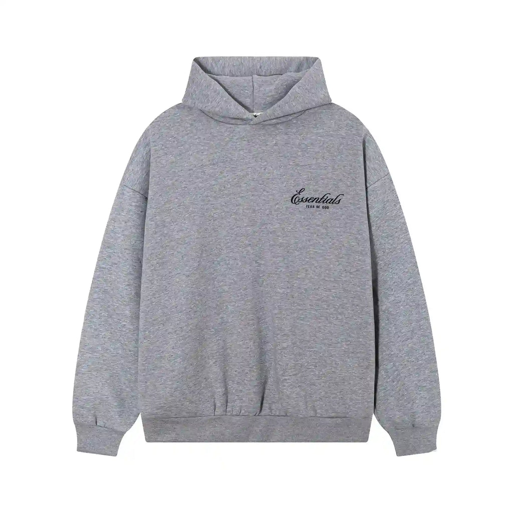 Fear of God Essentials Dark Oatmeal Hoodie