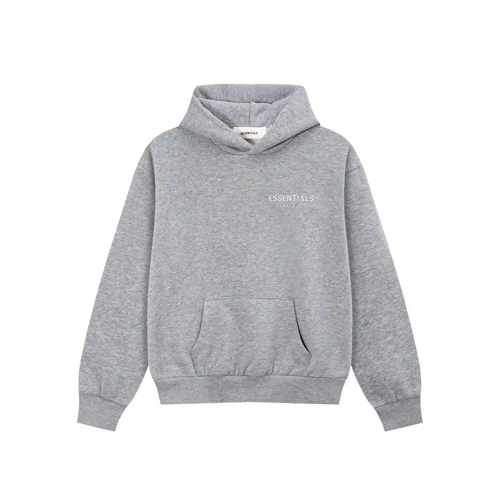 Fear of God Essentials Dark Oatmeal Hoodie | Essentials Hoodie