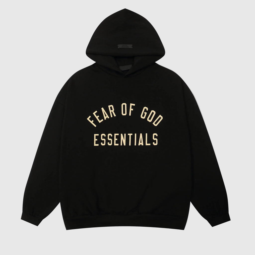 Essentials Black Hoodie – Fear of God