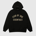 Essentials Black Hoodie – Fear of God