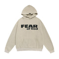 Fear of God ESSENTIALS Signature Oatmeal Heather Hoodie