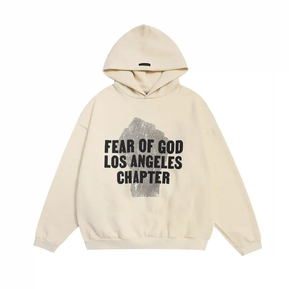 Fear of God ESSENTIALS Signature 213 Light Cream Hoodie