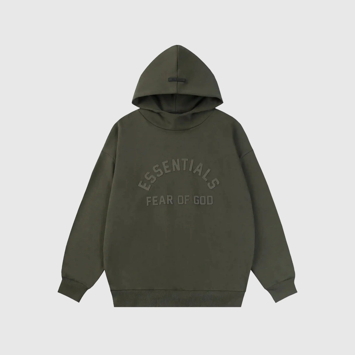 Essentials Hoodie Lunar Green Oversized – Fear of God