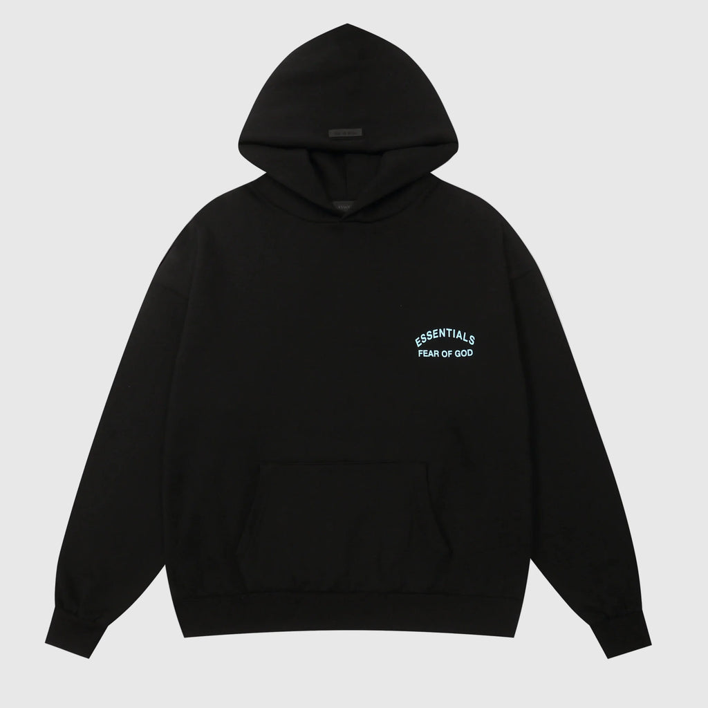 Essentials Black Hoodie – Fear of God