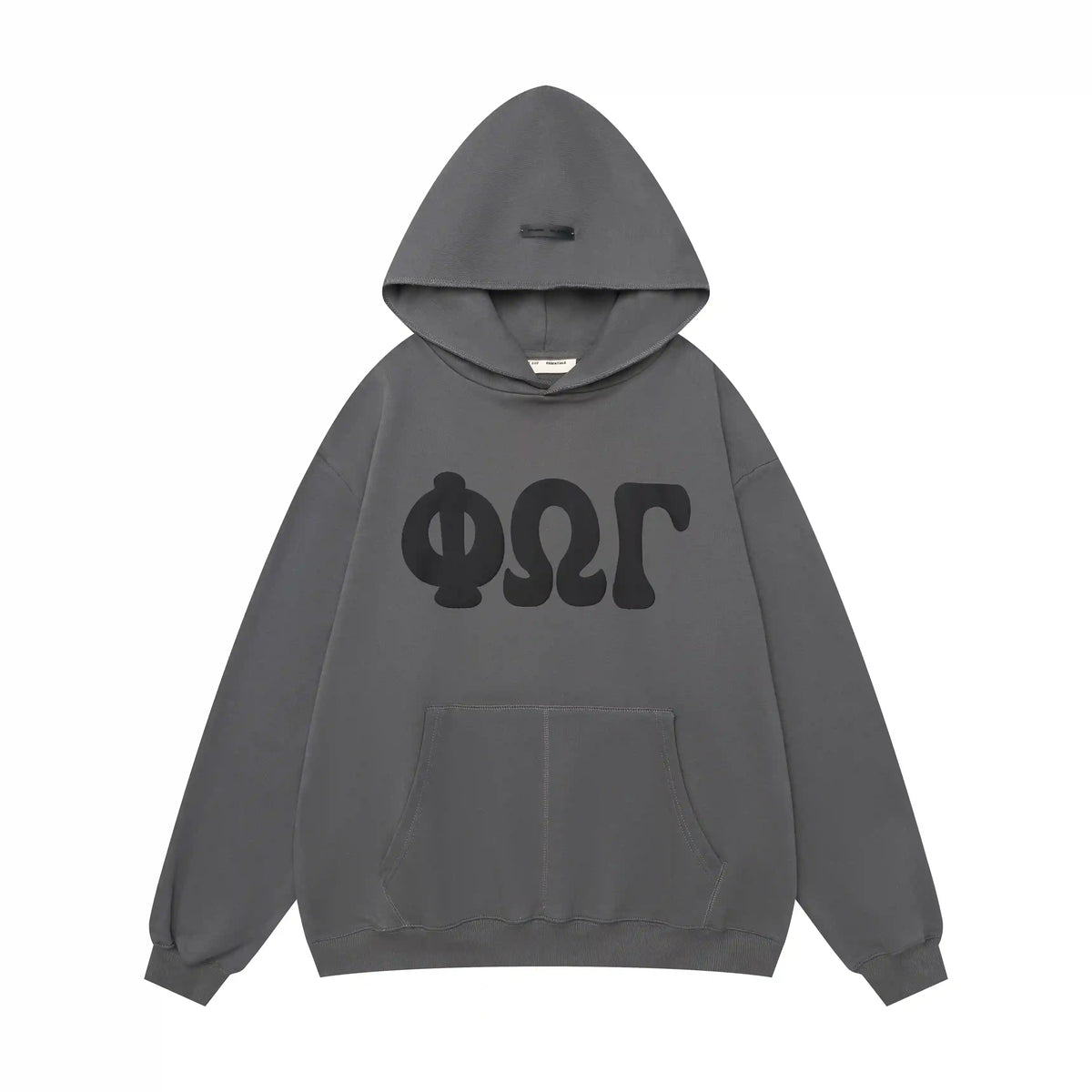 Fear of God Essentials Gray Hoodie | Everyday Grey Pullover Essentials Hoodie