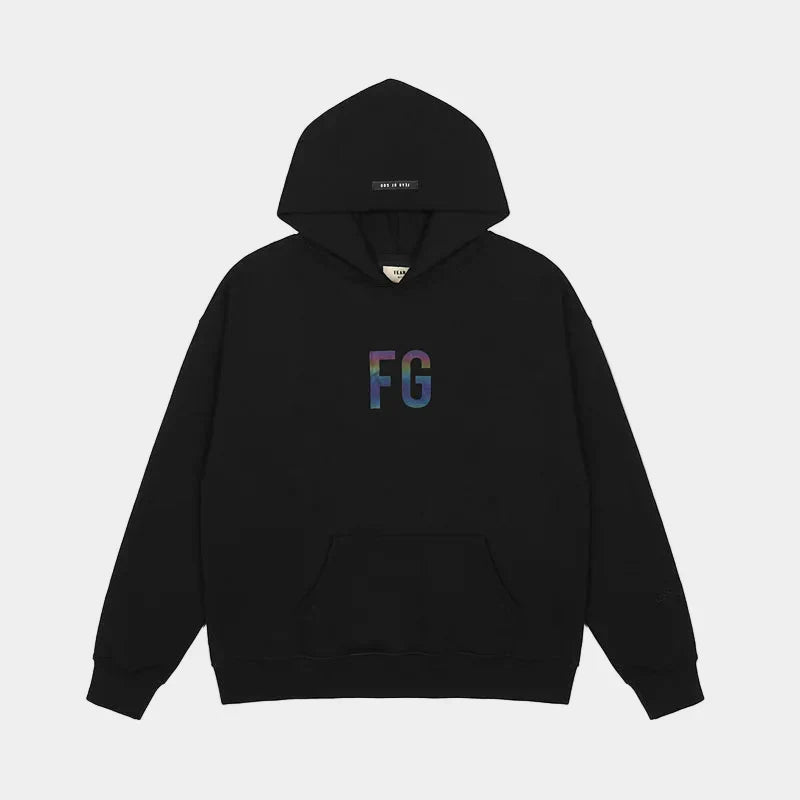 Essentials Black Hoodie – Relaxed Streetwear Pullover