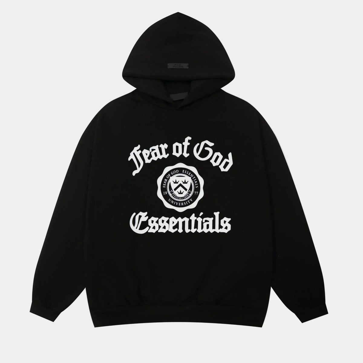 Essentials Black Hoodie Comfort – Fear of God