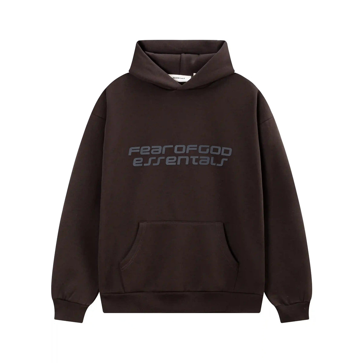 Fear of God ESSENTIALS Dark Brown Hoodie