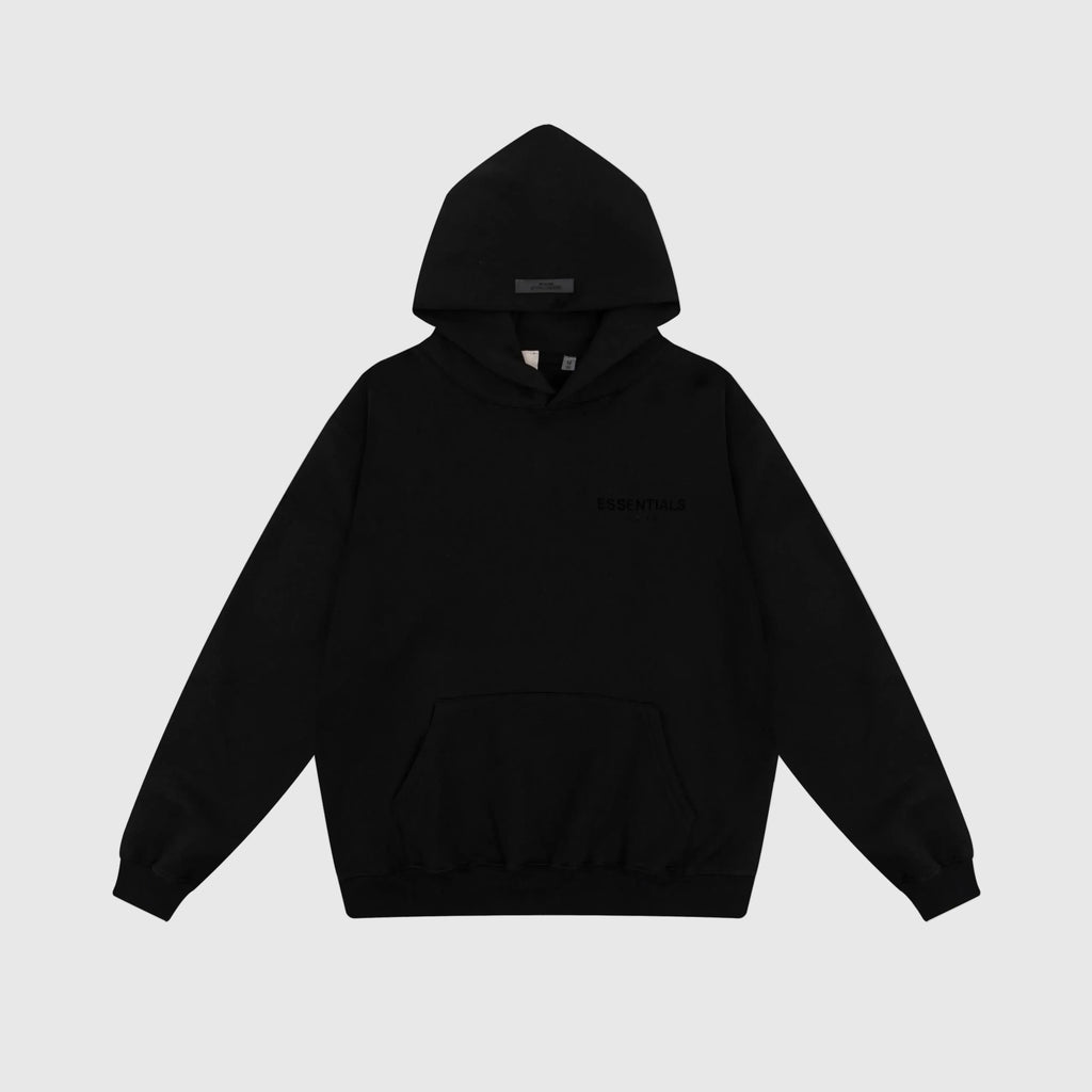 Essentials Hoodie Black Street – Fear of God
