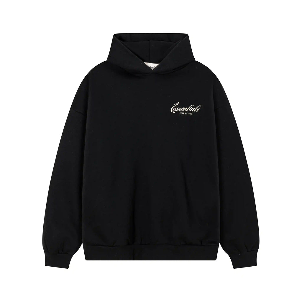 Fear of God Essentials Black Hoodie