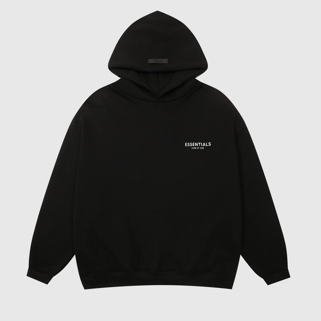 Essentials Black Hoodie – Fear of God