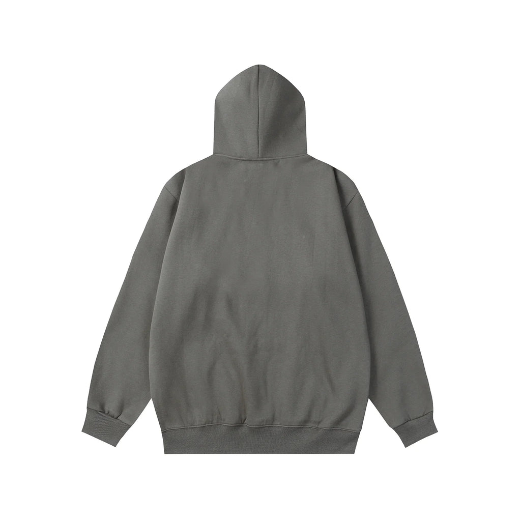 Fear of God ESSENTIALS Signature Baseball Grey Hoodie