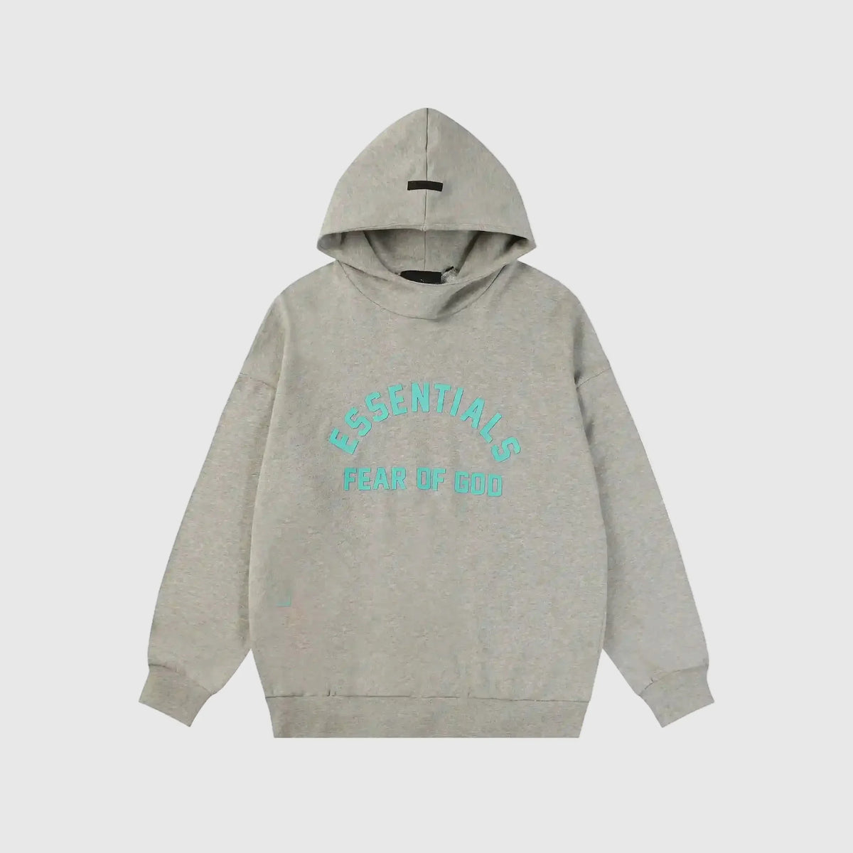 Essentials Hoodie Dark Heather Oatmeal Oversized – Fear of God