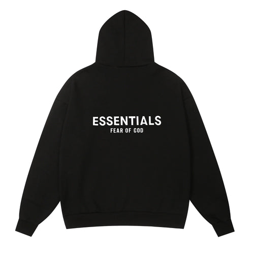 Essentials Black Hoodie – Fear of God