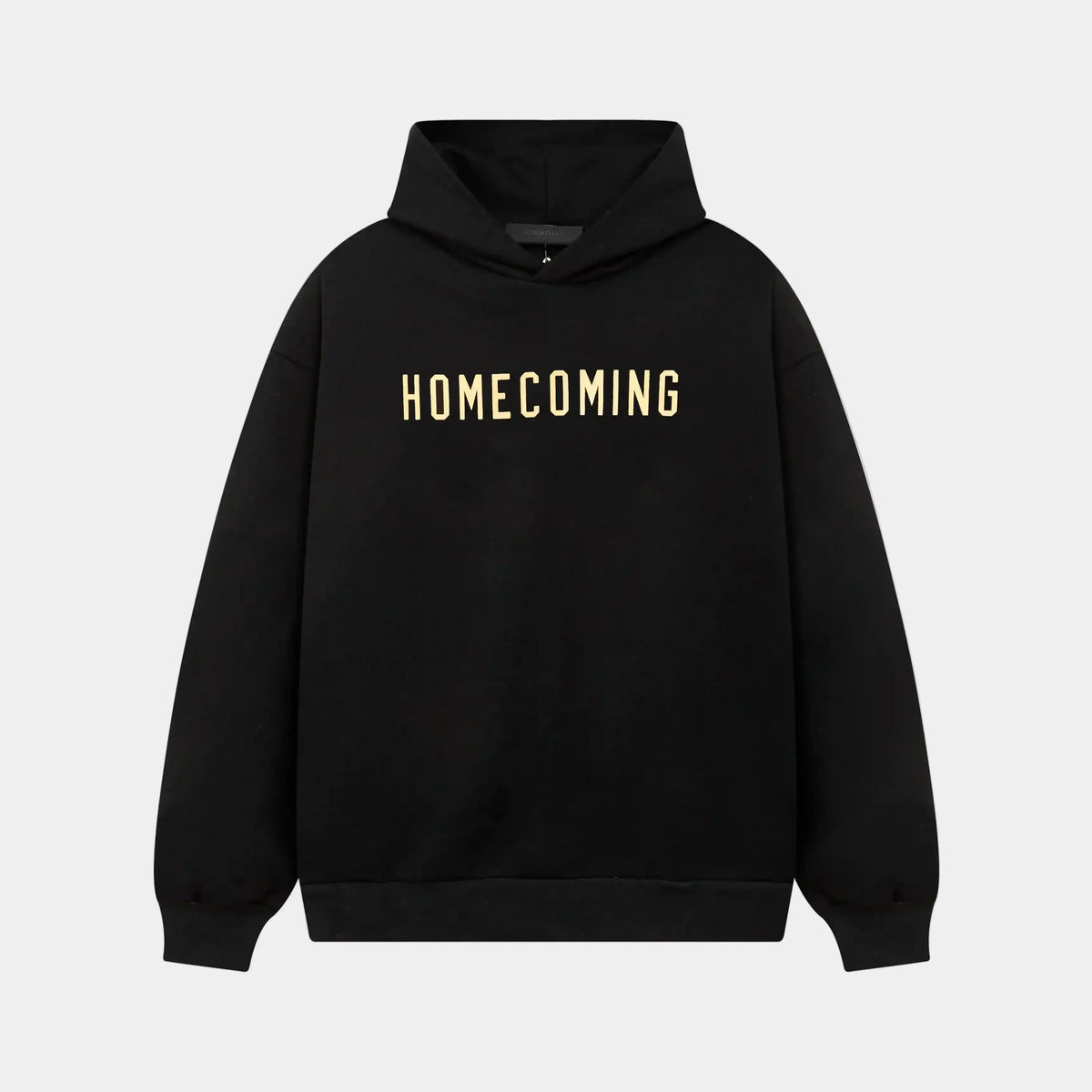 Essentials Black Street Hoodie – Fear of God