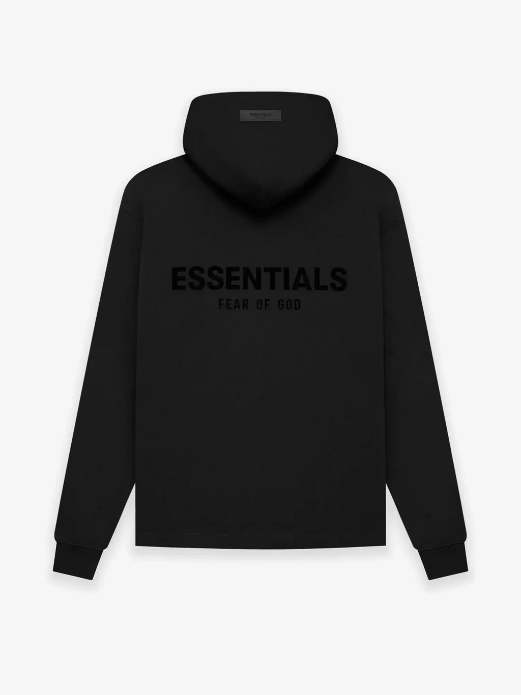 Essentials Black Street Hoodie – Fear of God