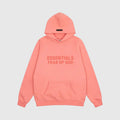 Essentials Coral Hoodie – Relaxed Streetwear Pullover