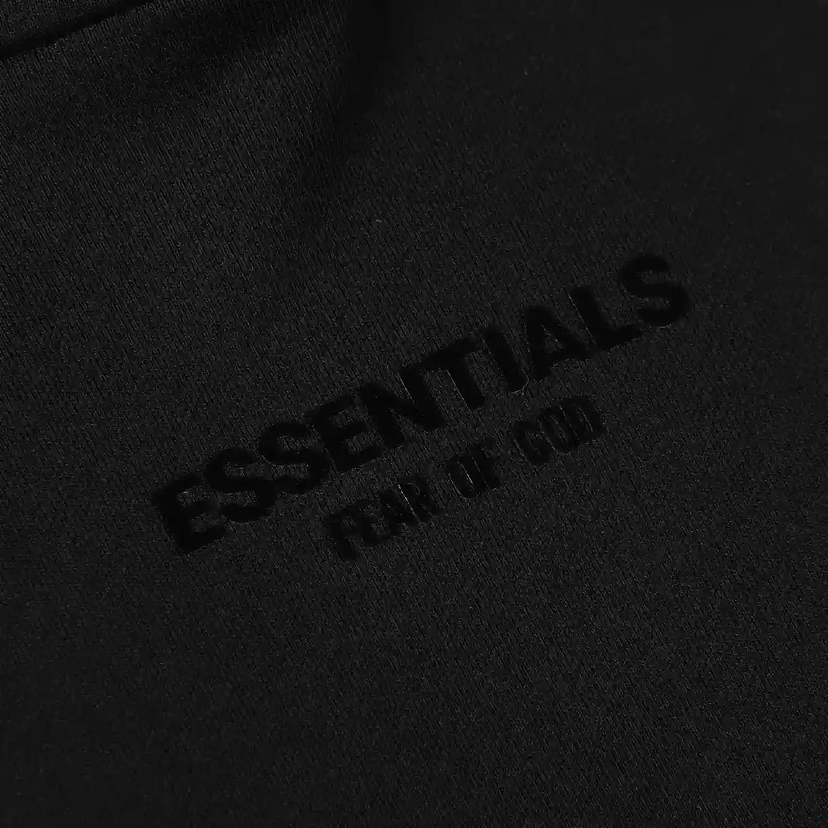 Essentials Black Street Hoodie – Fear of God