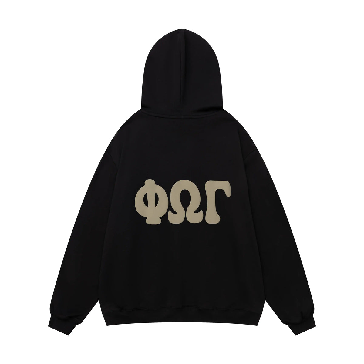 Fear of God Essentials Black Hoodie | Oversized Black Pullover Hoodie