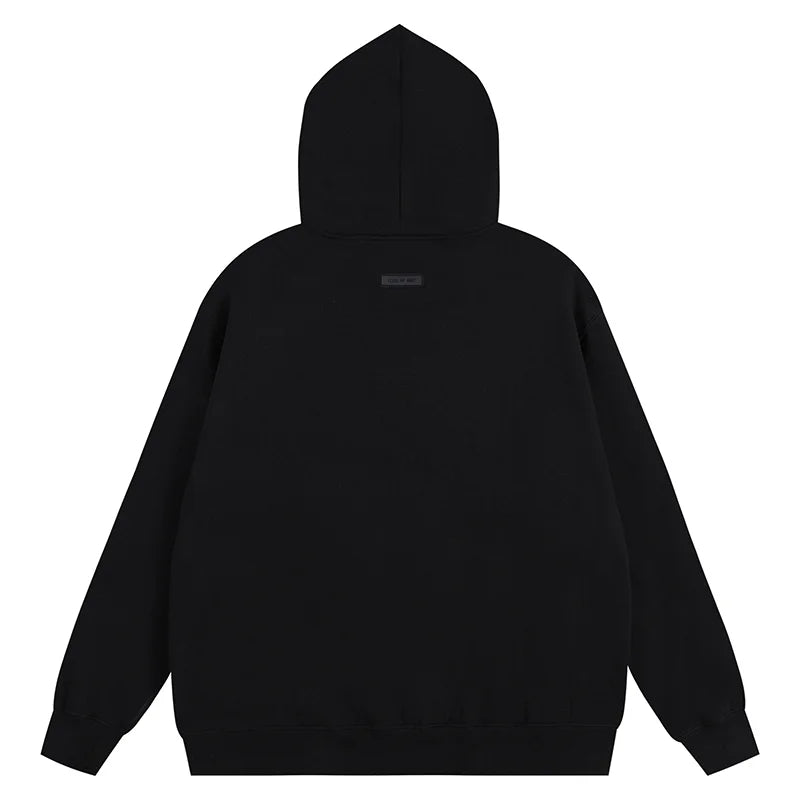 Essentials Black Street Hoodie – Fear of God