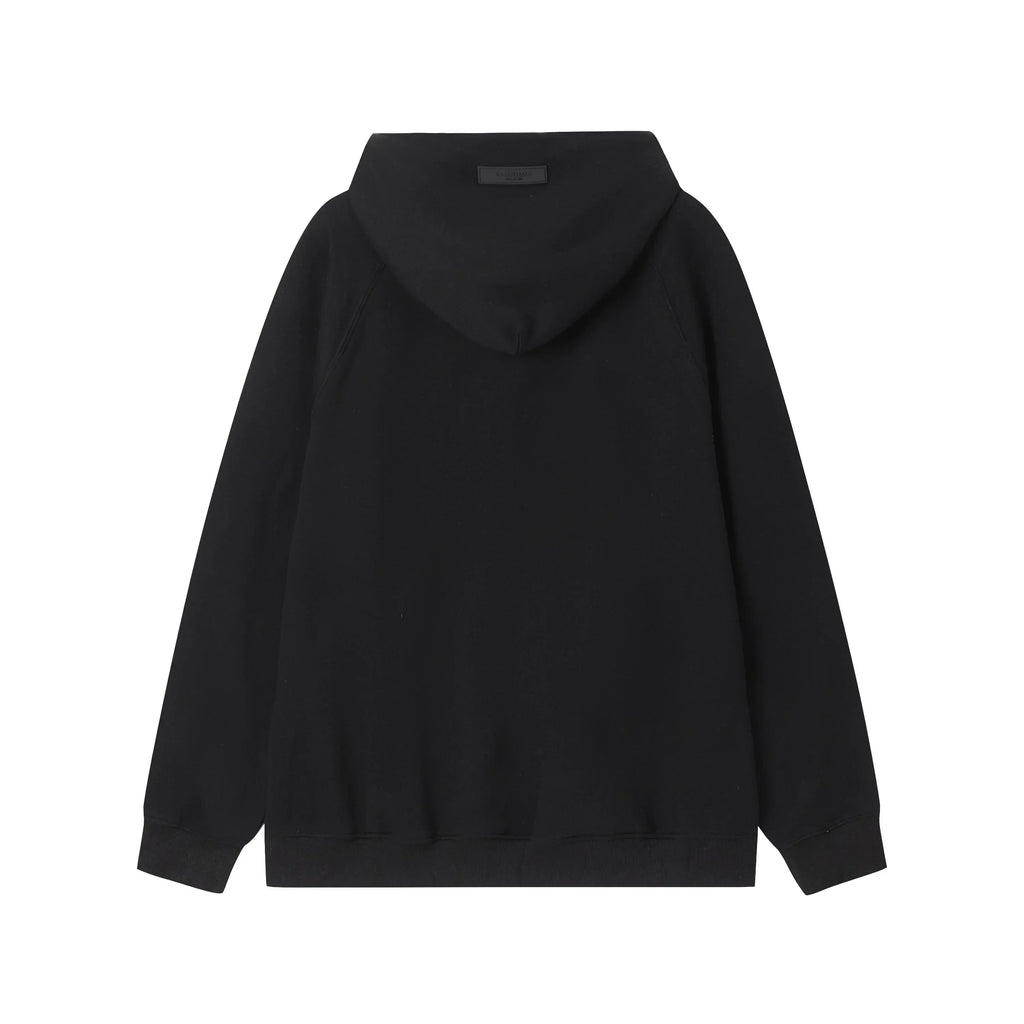 Essentials Black Street Hoodie – Fear of God