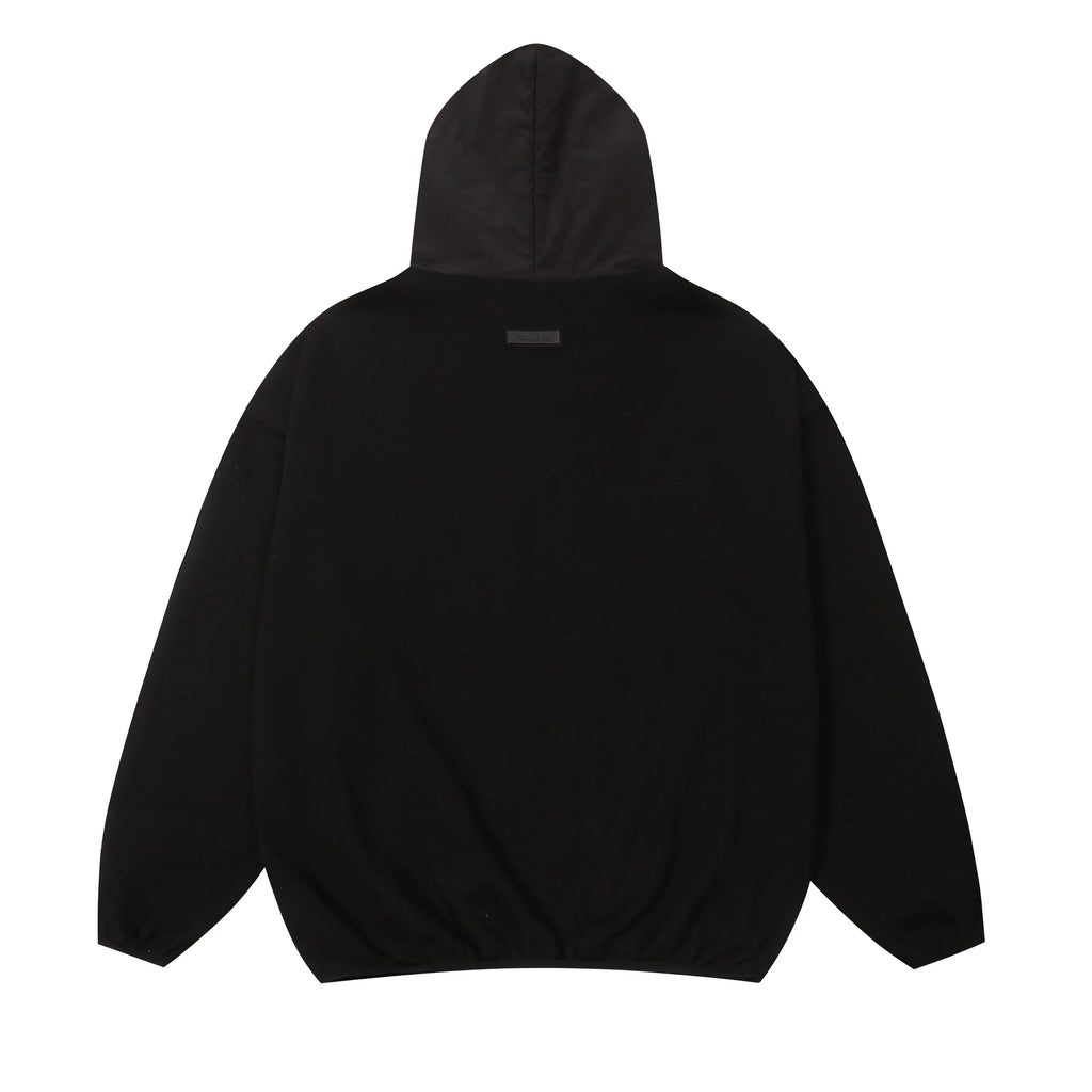 Essentials Black Elevated Hoodie – Fear of God