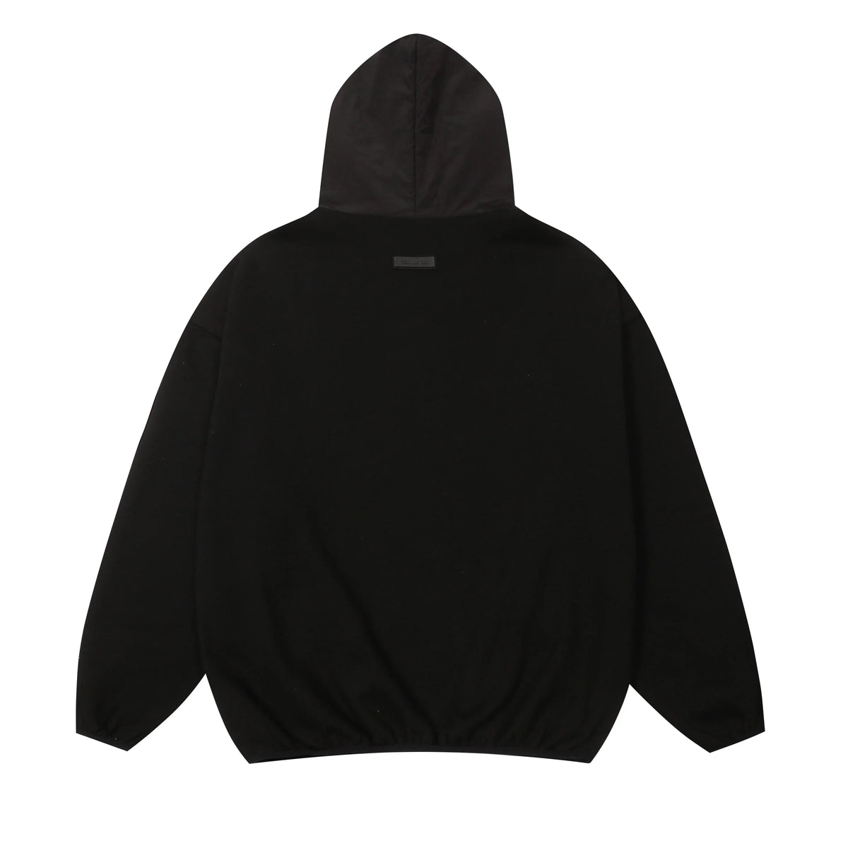 Essentials Black Elevated Hoodie – Fear of God