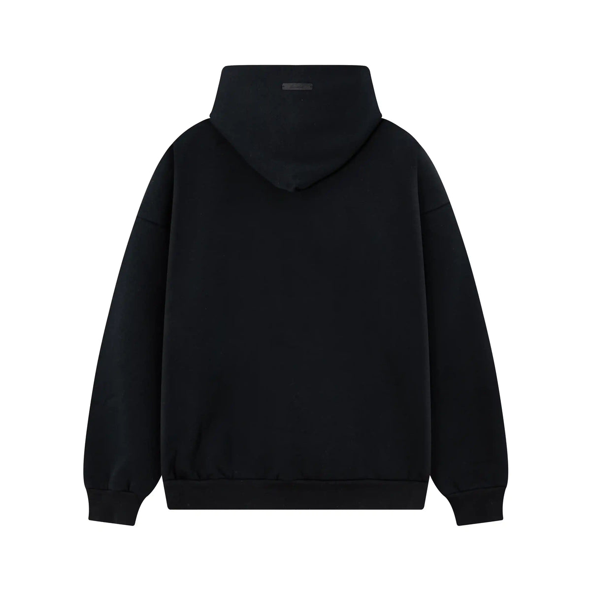 Fear of God Essentials Black Hoodie | Signature Black Pullover Essentials Hoodie
