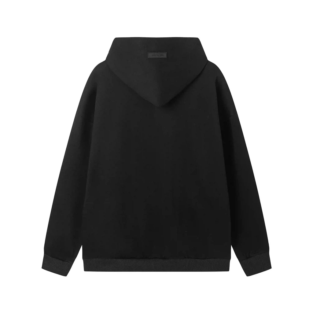 Essentials Black Street Hoodie – Fear of God