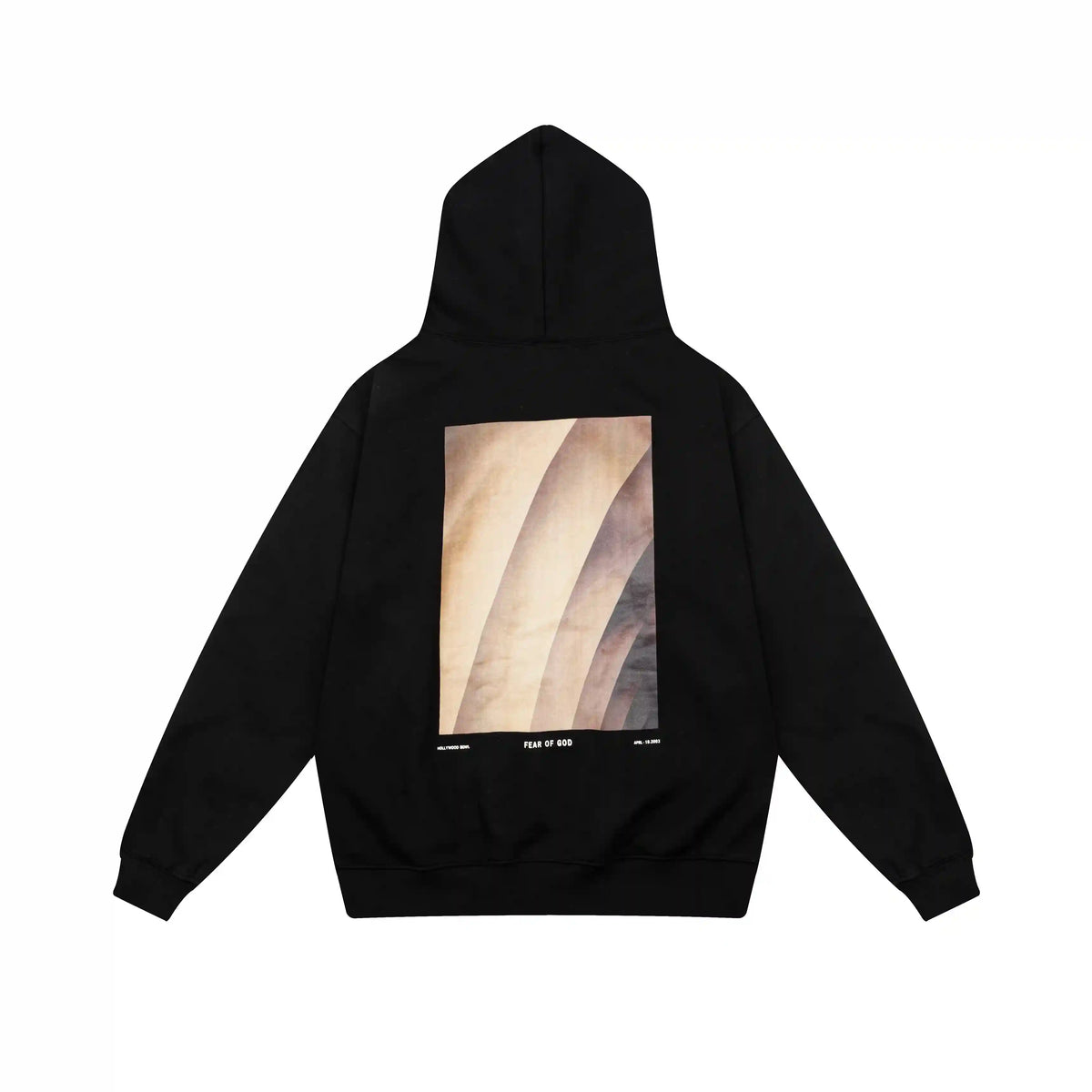 Essentials Hoodie Black Street – Fear of God