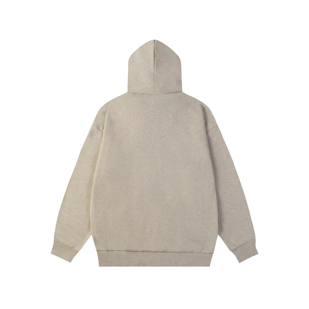 Essentials Heathered Grey Street Hoodie – Fear of God