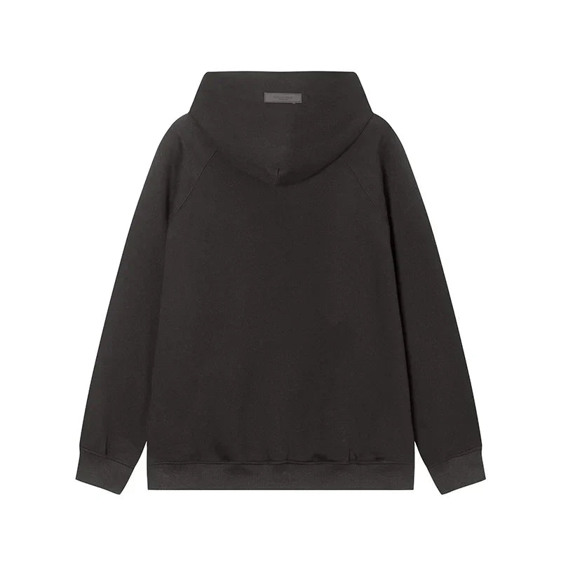 Essentials Black Oversized Hoodie – Fear of God