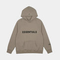 Essentials Light Taupe Black Bar Hoodie – Fear of God