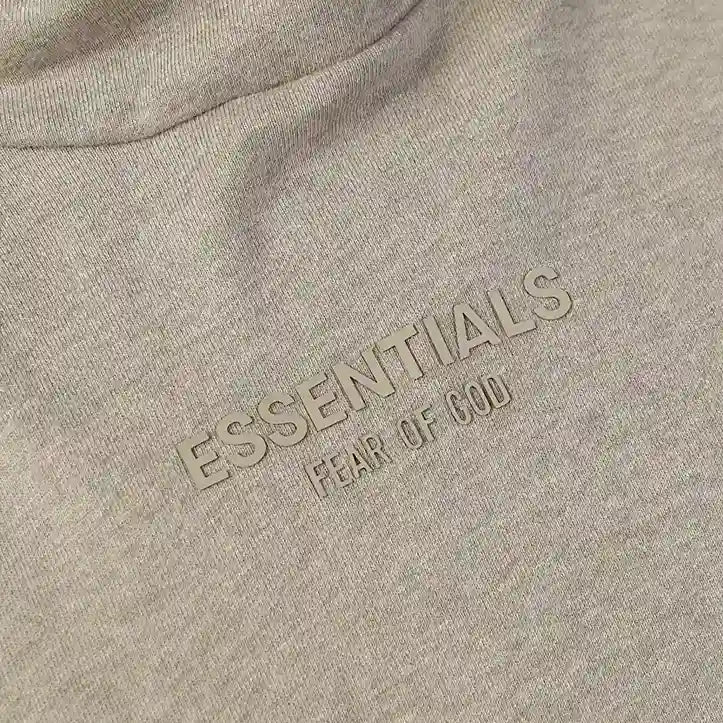 Essentials Heathered Grey Street Hoodie – Fear of God