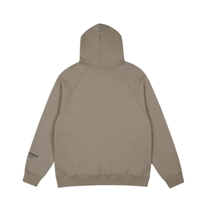 Essentials Light Taupe Black Bar Hoodie – Fear of God