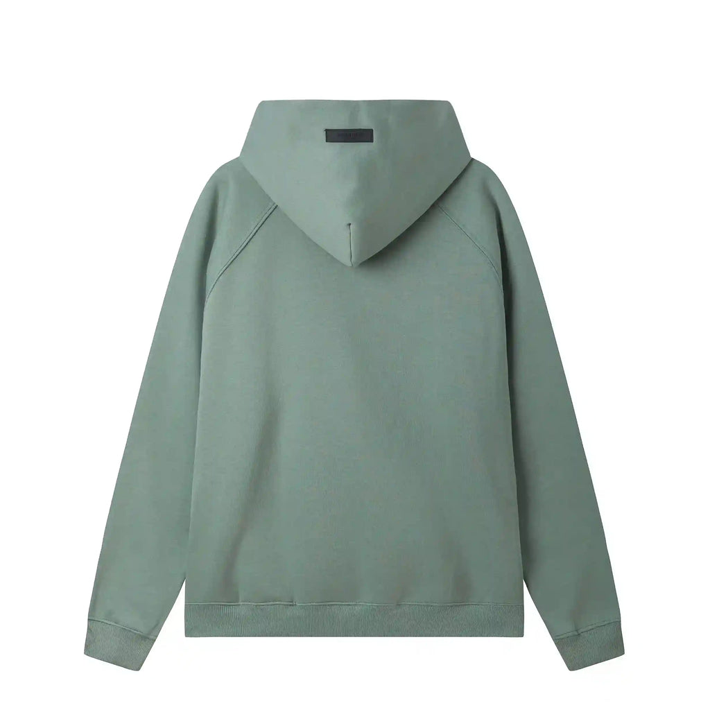 Essentials Aqua Green Mock Neck Hoodie – Fear of God