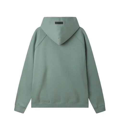 Essentials Aqua Green Mock Neck Hoodie – Fear of God