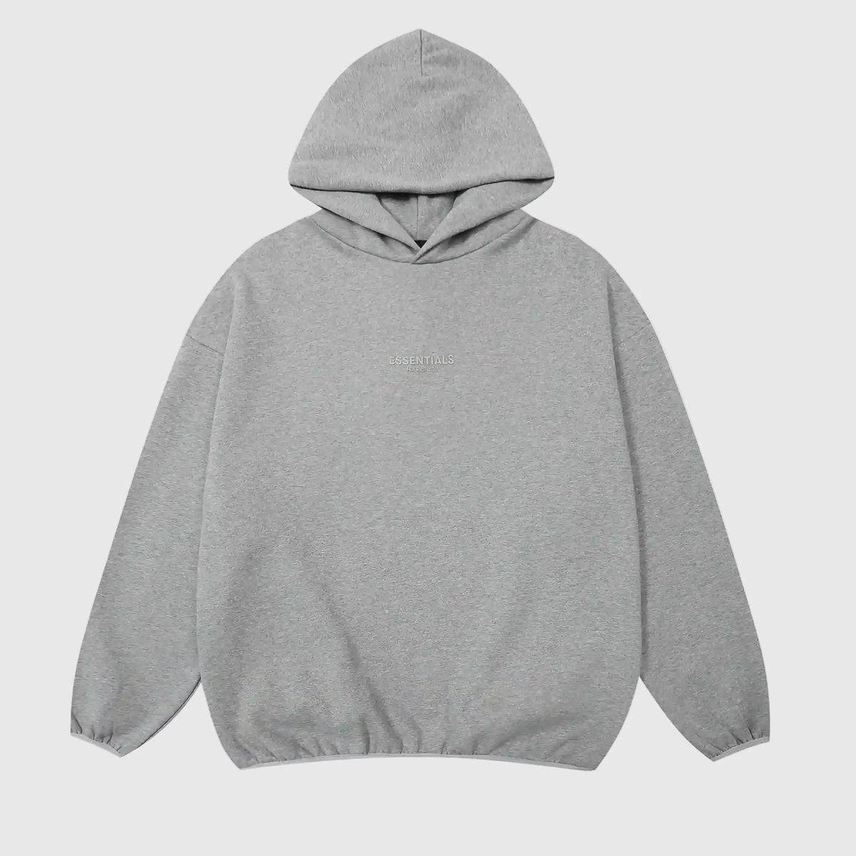 Essentials Hoodie Light Heather Oatmeal – Fear of God