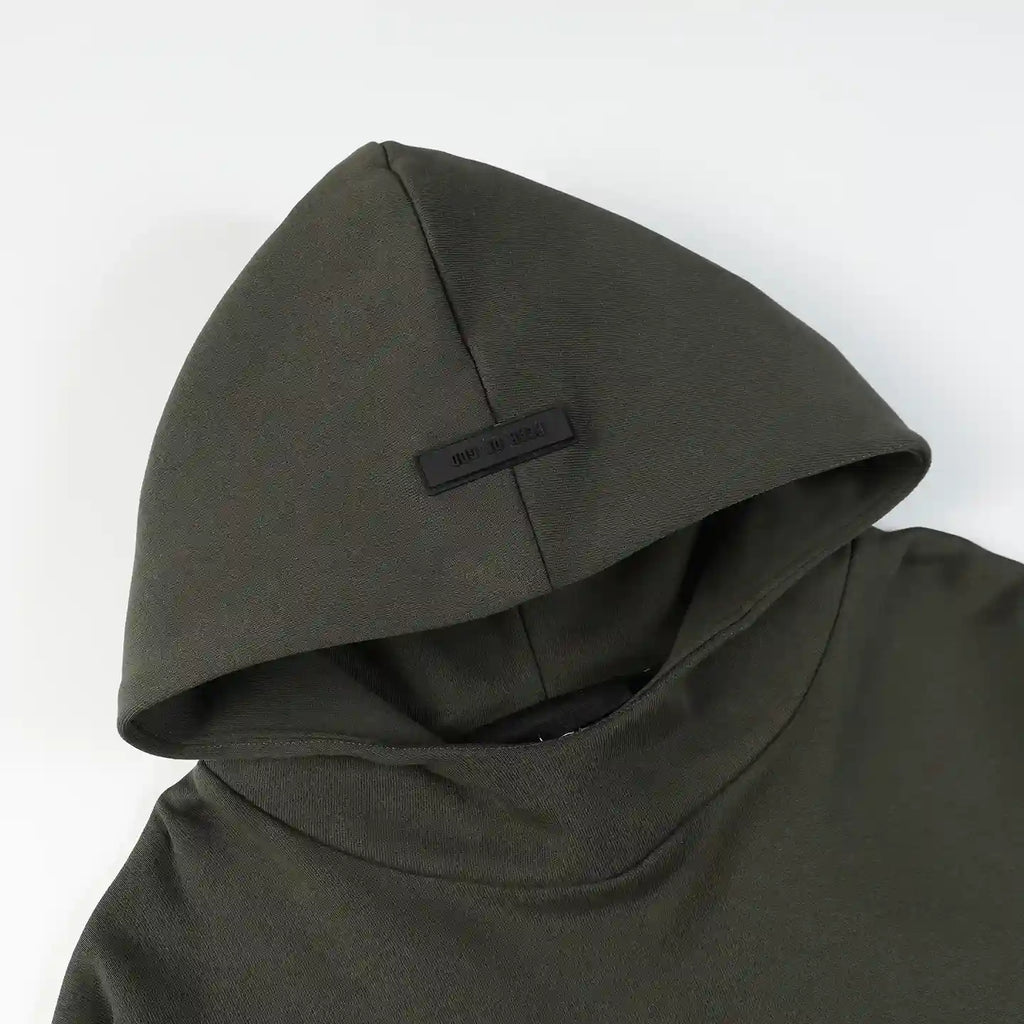 Essentials Hoodie Lunar Green Oversized – Fear of God
