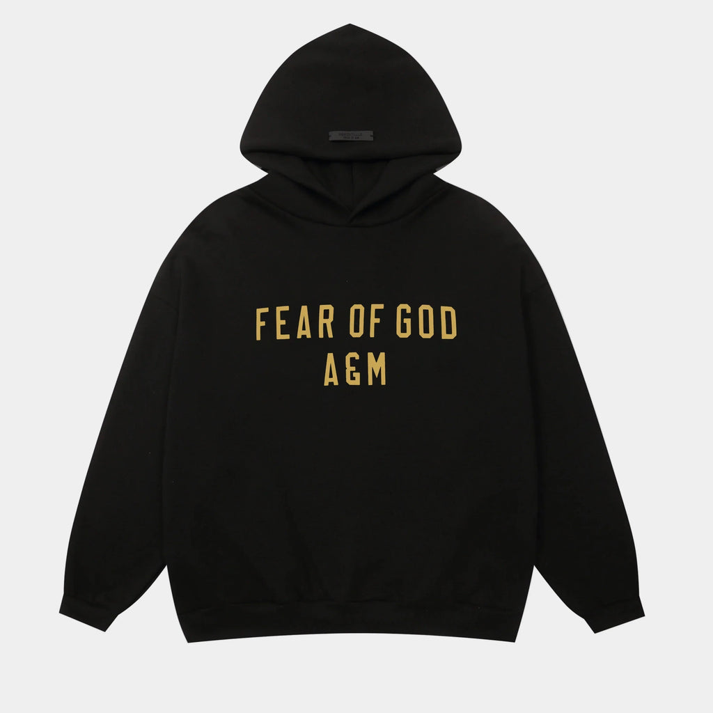 Essentials Black Street Hoodie – Fear of God