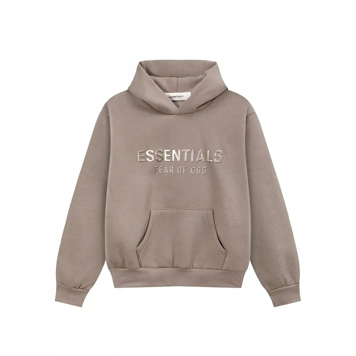Fear of God Essentials Heather Gray Hoodie | Essentials Grey Hoodie