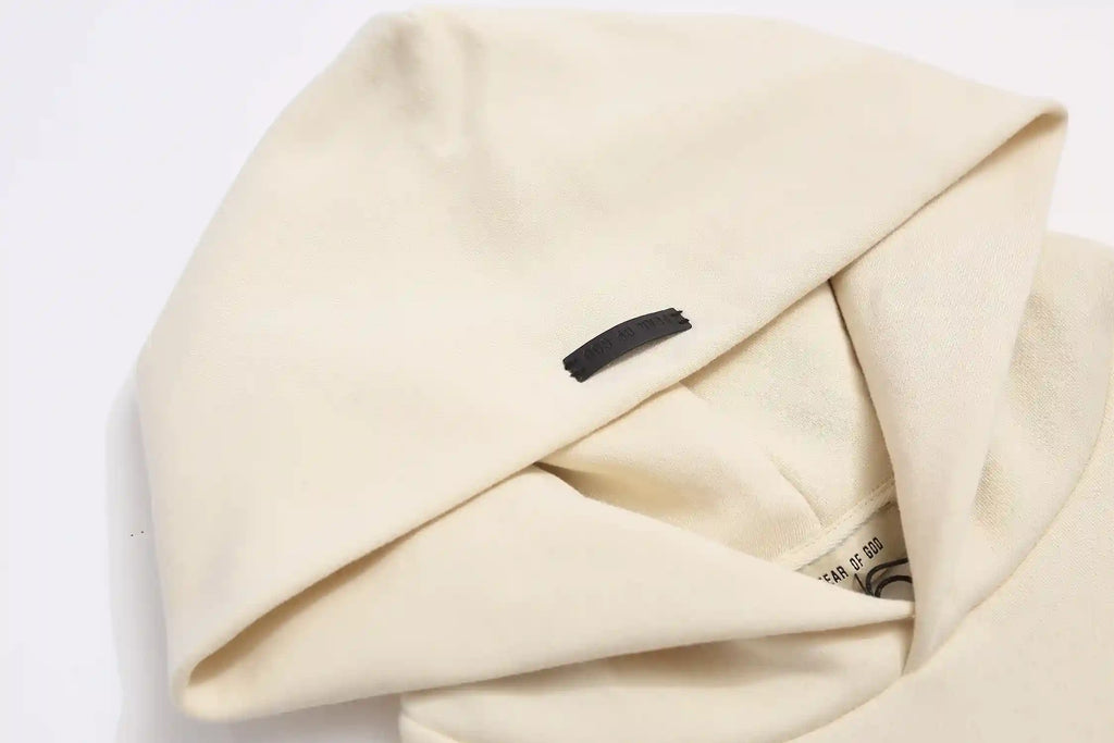 Fear of God ESSENTIALS Signature S10 Light Cream Hoodie